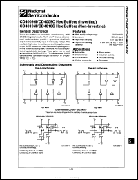 Click here to download CD4009MD/883C Datasheet