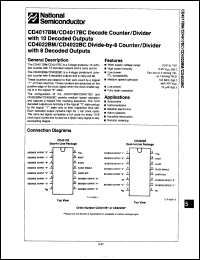 Click here to download CD4017CN Datasheet