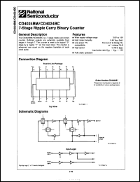 Click here to download CD4024BCJ Datasheet