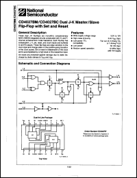 Click here to download CD4027MJ Datasheet