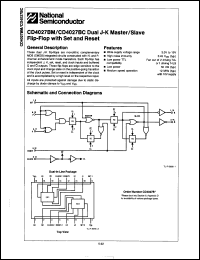 Click here to download CD4027BCN/B+ Datasheet