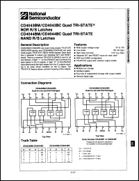 Click here to download CD4044MJ/883 Datasheet