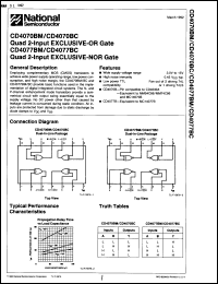 Click here to download CD4070BMJ-MIL Datasheet