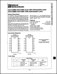 Click here to download CD4723BCJ/A+ Datasheet
