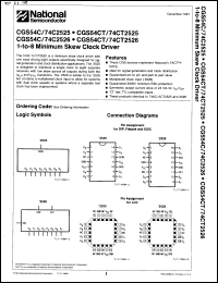 Click here to download CGS54CT2525W Datasheet