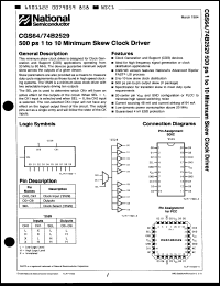 Click here to download CGS64B2529V Datasheet