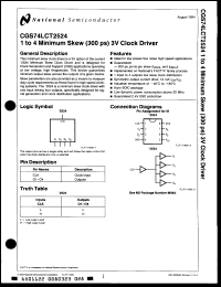 Click here to download CGS74LCT2524N Datasheet