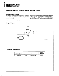 Click here to download DH0011H/883 Datasheet