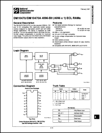 Click here to download DM10470J Datasheet