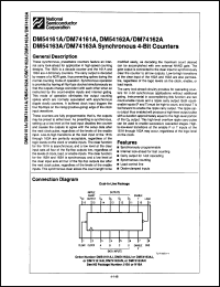 Click here to download DM74162AJ/A+ Datasheet