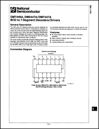 Click here to download DM5447AW/883B Datasheet