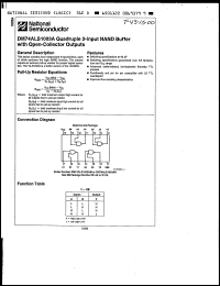 Click here to download DM74ALS1003J/A+ Datasheet