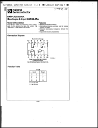 Click here to download DM74ALS1008AM/B+ Datasheet