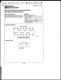 Click here to download DM74ALS1035J/A+ Datasheet