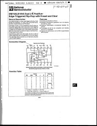 Click here to download DM74ALS109AJ/A+ Datasheet