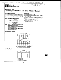 Click here to download DM54ALS12J/883 Datasheet