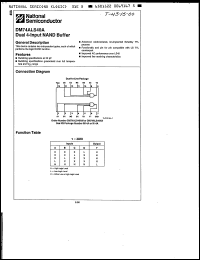 Click here to download DM54ALS40J/883 Datasheet