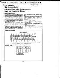 Click here to download DM54ALS573BJ Datasheet