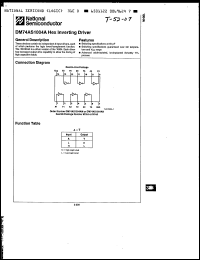 Click here to download DM74AS1004AJ Datasheet