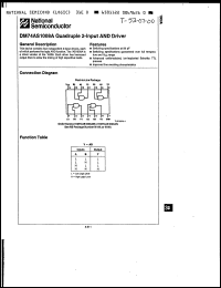 Click here to download DM74AS1008AN/B+ Datasheet