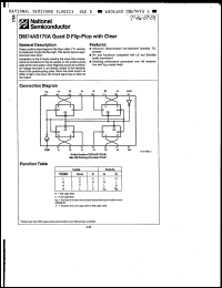 Click here to download DM74AS175J Datasheet