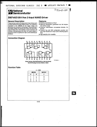 Click here to download DM54AS1804J Datasheet