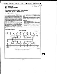 Click here to download DM54AS533J/883B Datasheet