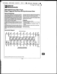 Click here to download DM74AS878NT Datasheet