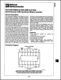 Click here to download DM54LS169W Datasheet