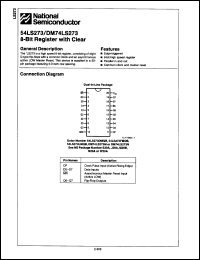 Click here to download DM54LS273W/883 Datasheet