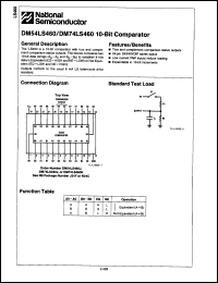 Click here to download DM74LS460J/A+ Datasheet
