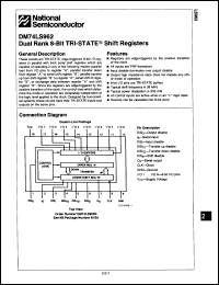 Click here to download DM54LS962J Datasheet