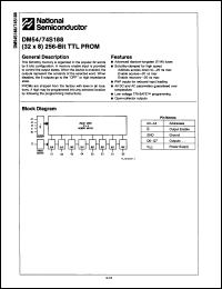 Click here to download DM54S188AJ/A+ Datasheet