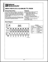 Click here to download DM74S475AJ/A+ Datasheet