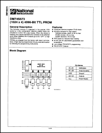 Click here to download DM74S573BJ/A+ Datasheet