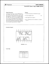 Click here to download DM7099J/883 Datasheet