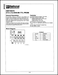 Click here to download DM74S570AN/A+ Datasheet