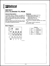 Click here to download DM74S571N/A+ Datasheet