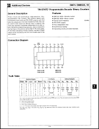 Click here to download DM7555J/883 Datasheet