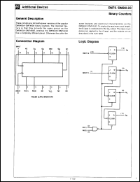 Click here to download DM76L93W/883 Datasheet