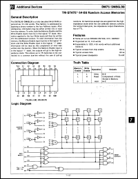 Click here to download DM76L99W/883C Datasheet