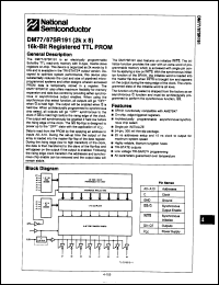 Click here to download DM87SR191N/A+ Datasheet