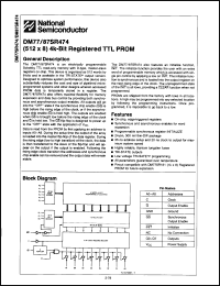 Click here to download DM87SR474J/A+ Datasheet