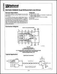 Click here to download DS8830F Datasheet