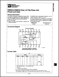 Click here to download DM8024J/A+ Datasheet