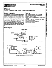 Click here to download DP83220V Datasheet