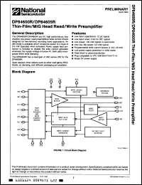 Click here to download DP84600RMS4I Datasheet