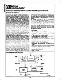 Click here to download DP8460N4 Datasheet