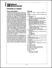Click here to download DP8463BV20 Datasheet