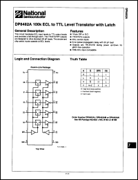 Click here to download DP8482AM Datasheet